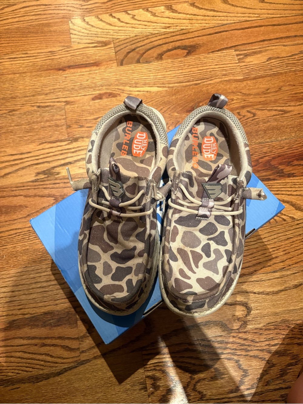 Heydude x Burlebo Men Size 10 Lightly Worn heydudes - Picture 4 of 6